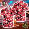 Van Halen Eddie Halen Playing Guitar Photo Vintage Style Summer Hawaiian Shirt 2025 For Fans