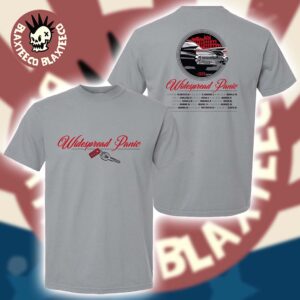 Widespread Panic 2025 North American Tour Merch Tee The Car Key Art Two Sided T-Shirt