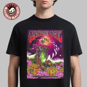 Widespread Panic Savannah Georgia 2025 Merch Event Poster At Enmarket Arena On October 31 And November 1 2025 Halloween Run T-Shirt