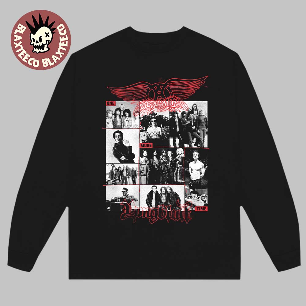 Yungblud X Aerosmith One More Time Collage Longsleeve Yungblud X Aerosmith One More Time Collage Longsleeve