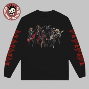 Yungblud X Aerosmith One More Time Illustrated Skeleton Long Sleeve