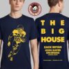 Zach Bryan x Michigan Wolverines Live From The Big House Ann Arbor Michigan On September 27 2025 Football Player White T-Shirt