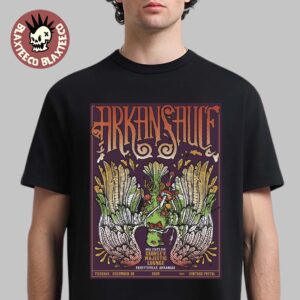 Arkansauce Fayetteville Arkansas 2025 Night 1 Event Poster At George’s Majestic Lounge On December 30 2025 T-Shirt