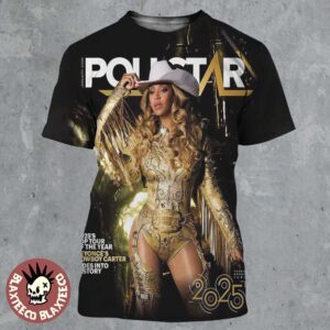 Beyonce Graces The Cover Of Pollstar As Cowboy Carter The Top Tour Of 2025 Year End Special Issue All Over Print Shirt