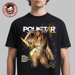 Beyonce Graces The Cover Of Pollstar As Cowboy Carter The Top Tour Of 2025 Year End Special Issue T-Shirt