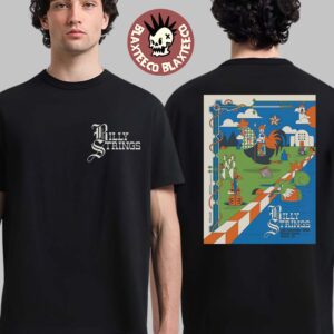 Billy Strings Austin Texas 2025 Night 1 Poster At Moody Center On December 13 2025 T-Shirt