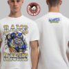 Blink 182 X Los Angeles Rams Airbrush Bunny Wide Receiver White T-Shirt Blink 182 X Los Angeles Rams Airbrush Bunny Wide Receiver White T-Shirt