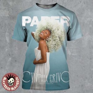 Cynthia Erivo Graces The Cover Of Paper Magazine All Over Print Shirt