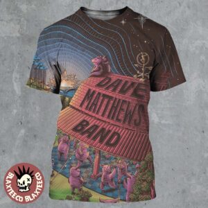 Dave Matthews Band The Pig Song Poster Art Limited Edition All Over Print Shirt