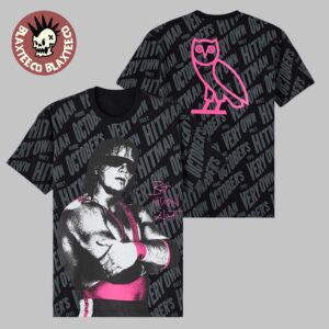 Drake OVO X WWE Collection Bret The Hitman Hart T-Shirt