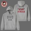 Drake OVO X WWE Collection Chain Lock No Way Out Two Sided Hoodie