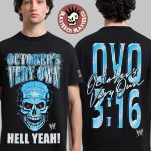 Drake OVO X WWE Collection Stone Cold Steve Austin T-Shirt