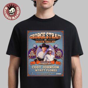 George Strait At Death Valley Stadium Stage 2026 In Clemson South Carolina On May 2 2026 In The Round One Night Only T-Shirt