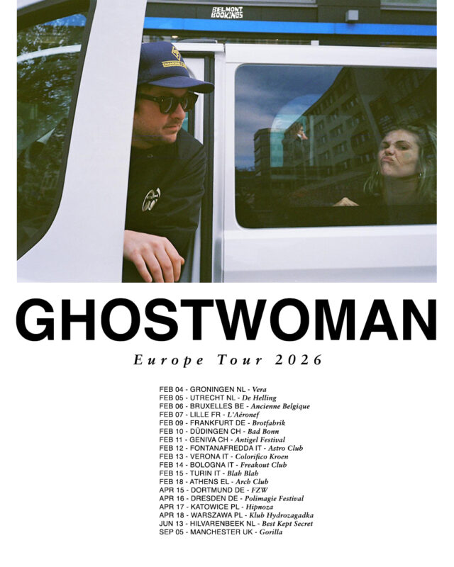Ghostwoman Europe Tour 2026 Schedule Dates