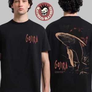 Gojira Ferrand France 2025 Event Poster At Clermont On December 5 2025 Two Sided T-Shirt