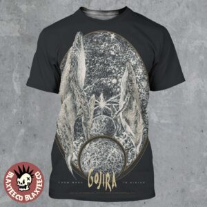 Gojira St Herblain France 2025 Event Poster At Zenith Nantes Metropole On December 2 2025 From Mars To Sirius All Over Print Shirt