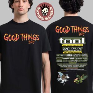 Good Things Festival 2025 Full Lineup Australia And New Zealand Shows On December 5 6 7 2025 Two Sided T-Shirt