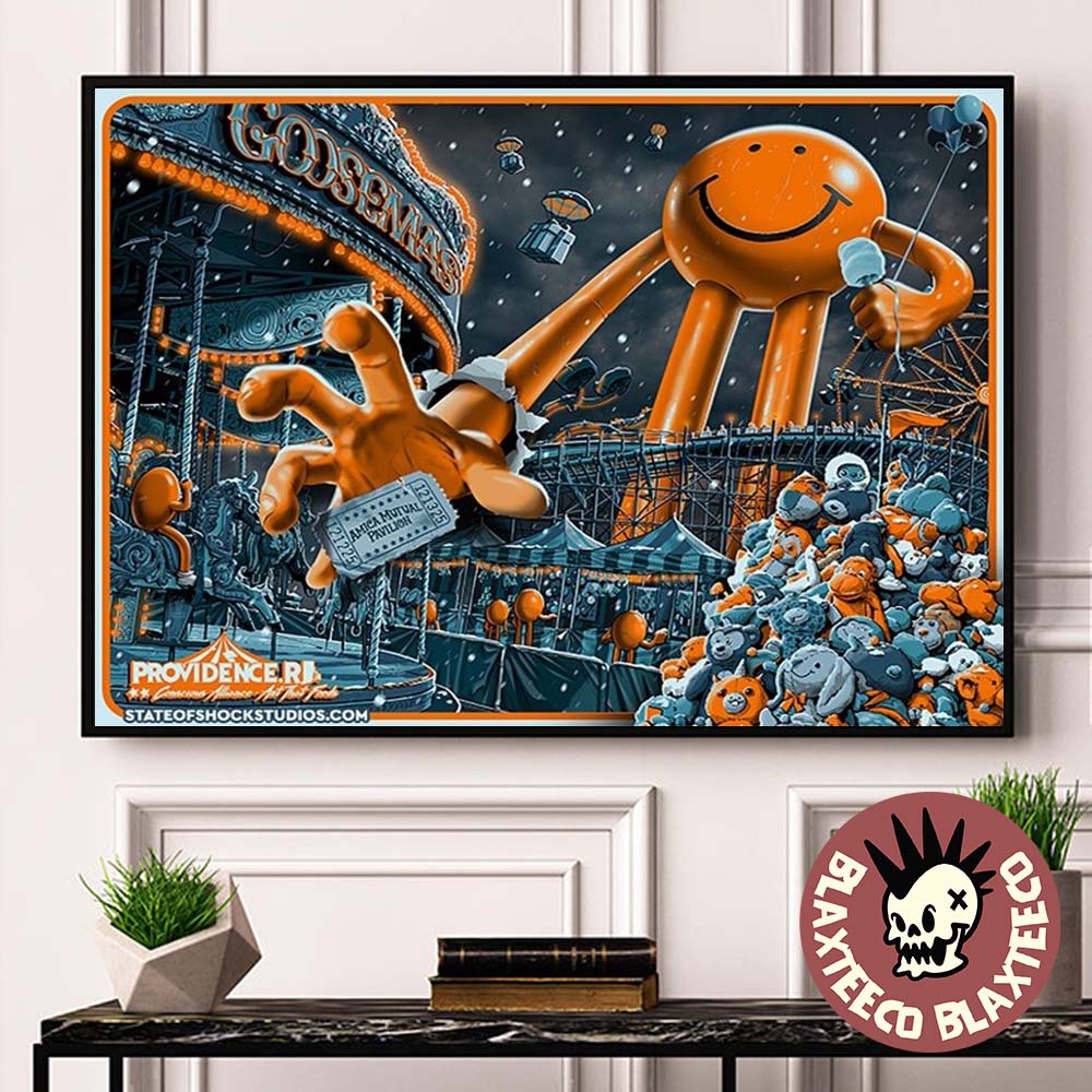 Goose Goosemas Providence Rhode Island 2025 Event Poster At Amica Mutual Pavilion On December 12 13 2025 Goosemas Toy Drive Poster Canvas Goose Goosemas Providence Rhode Island 2025 Event Poster At Amica Mutual Pavilion On December 12 13 2025 Goosemas Toy Drive Poster Canvas