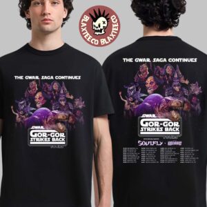 Gwar The Gwar Saga Gor-Gor Strikes Back Tour 2026 North American City Dates Two Sided T-Shirt