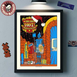 Ho Ho Hot Mulligan Detroit Michigan 2025 Night 1 Event Poster At The Fillmore On December 6 2025 Home Decor Poster Canvas
