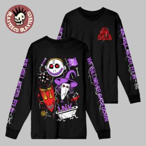 Ice Nine Kills Nightmare On The Ninth Before Christmas 2025 Freak Flag Long Sleeve T-Shirt