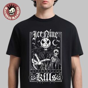 Ice Nine Kills Nightmare On The Ninth Before Christmas 2025 Jack Skellington The Death Card Tarot T-Shirt