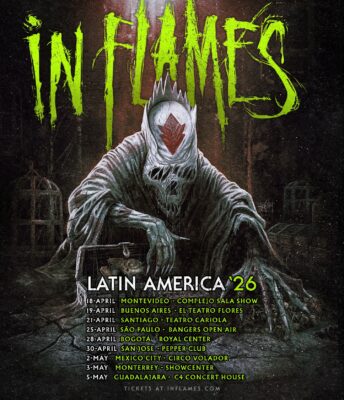 In Flames Latin America 2026 Schedule Dates