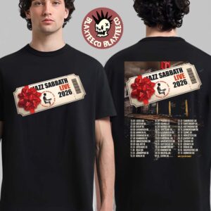 Jazz Sabbath Live 2026 UK And Europe Schedule Dates Two Sided T-Shirt