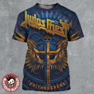 Judas Priest Faithkeepers European Tour 2026 Cover Art All Over Print Shirt