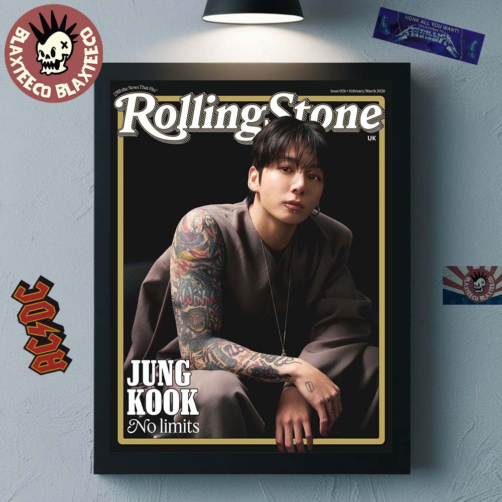 Jung Kook On The Cover Of The Rolling Stone UK No Limits Issue 026 February And March 2026 Home Decor Poster Canvas Jung Kook On The Cover Of The Rolling Stone UK No Limits Issue 026 February And March 2026 Home Decor Poster Canvas