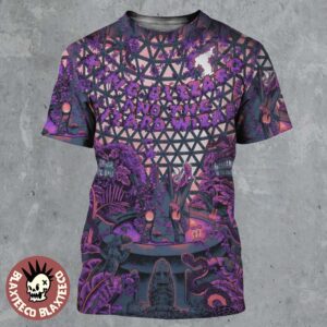 King Gizzard And The Lizard Wizard Brisbane Australia 2025 Event Poster At Fortitude Music Hall On December 7 2025 All Over Print Shirt