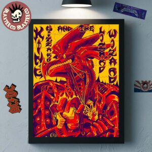 King Gizzard And The Lizard Wizard Sidney Meyer Music Bowl Intermission Song Motor Spirit Poster Canvas For Home Decor