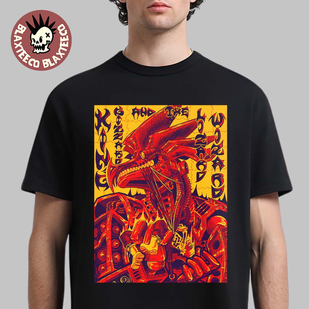 King Gizzard And The Lizard Wizard Sidney Meyer Music Bowl Intermission Song Motor Spirit Poster T-Shirt King Gizzard And The Lizard Wizard Sidney Meyer Music Bowl Intermission Song Motor Spirit Poster T-Shirt