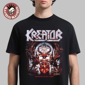 Kreator Krushers Of The World Merch Album Cover T-Shirt
