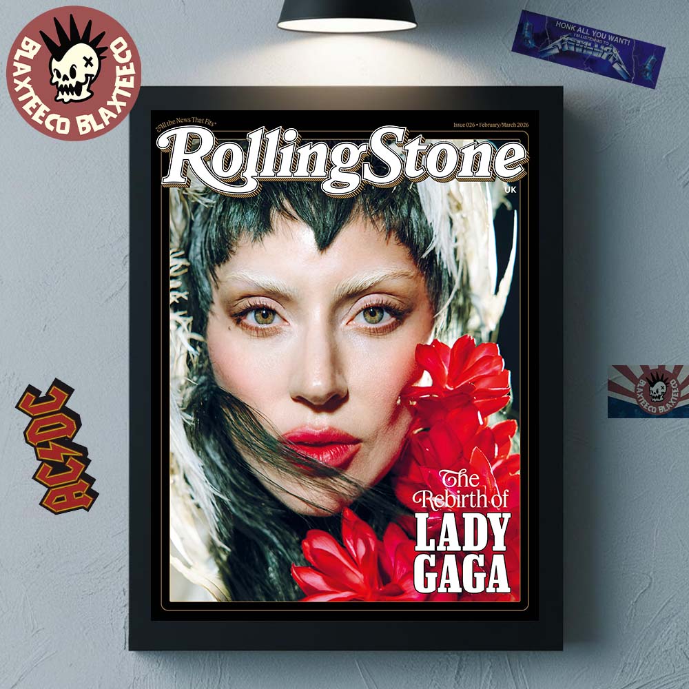 Lady Gaga On The Cover Of Rolling Stone UK Magazine Issue 026 February And March 2026 Mother Mayhem The Rebirth Of Lady Gaga Poster Canvas Lady Gaga On The Cover Of Rolling Stone UK Magazine Issue 026 February And March 2026 Mother Mayhem The Rebirth Of Lady Gaga Poster Canvas