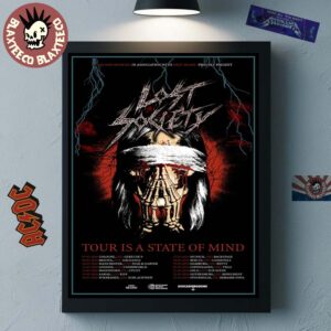 Lost Society Spring 2026 Europe Tour Is A State Of Mind Schedule Dates Home Decor Poster Canvas