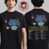 Eric Church Free The Machine Tour 2026 North America Schedule Dates Two Sided T-Shirt