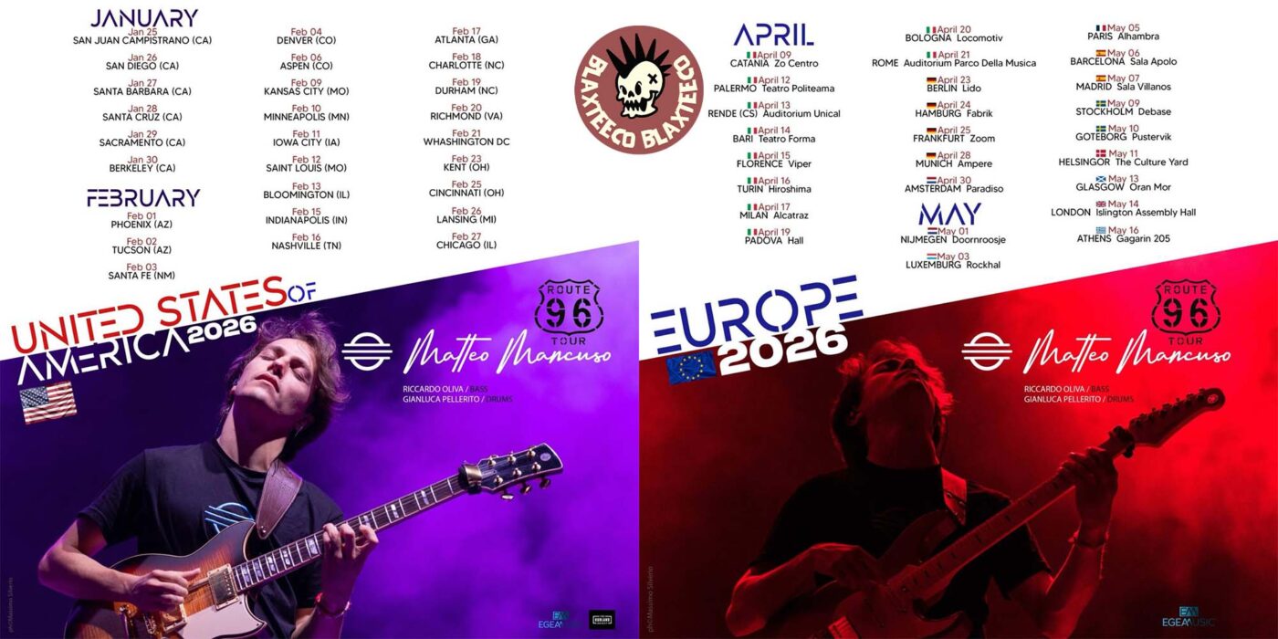 Matteo Mancuso Route 96 Tour 2026 A Definitive Guide to the United States and Europe Guitar Event of the Year