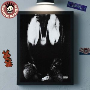 Max B Public Domain 7 The Purge Album Cover Art Decor Poster Canvas