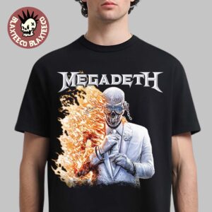Megadeth Flame Vic Merch T-Shirt
