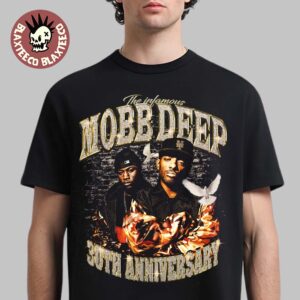 Mobb Deep 30th Anniversary Tour 2025 Bootleg Vintage Style Merch T-Shirt