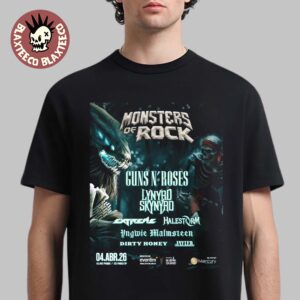 Monster Of Rock 2026 Sao Paulo Prazil At Allianz Parque On April 4 2026 T-Shirt