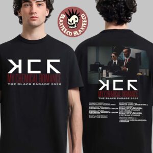 My Chemical Romance The Black Parade 2026 Southeast Asia Schedule Dates Two Sided T-Shirt