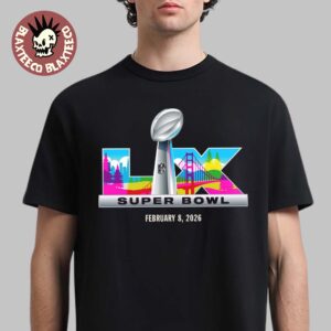 NFL Super Bowl LIX 2026 Logo On February 8 T-Shirt