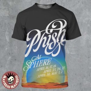 Phish Live At Sphere Las Vegas 2026 On April And May 9 Shows All Over Print Shirt