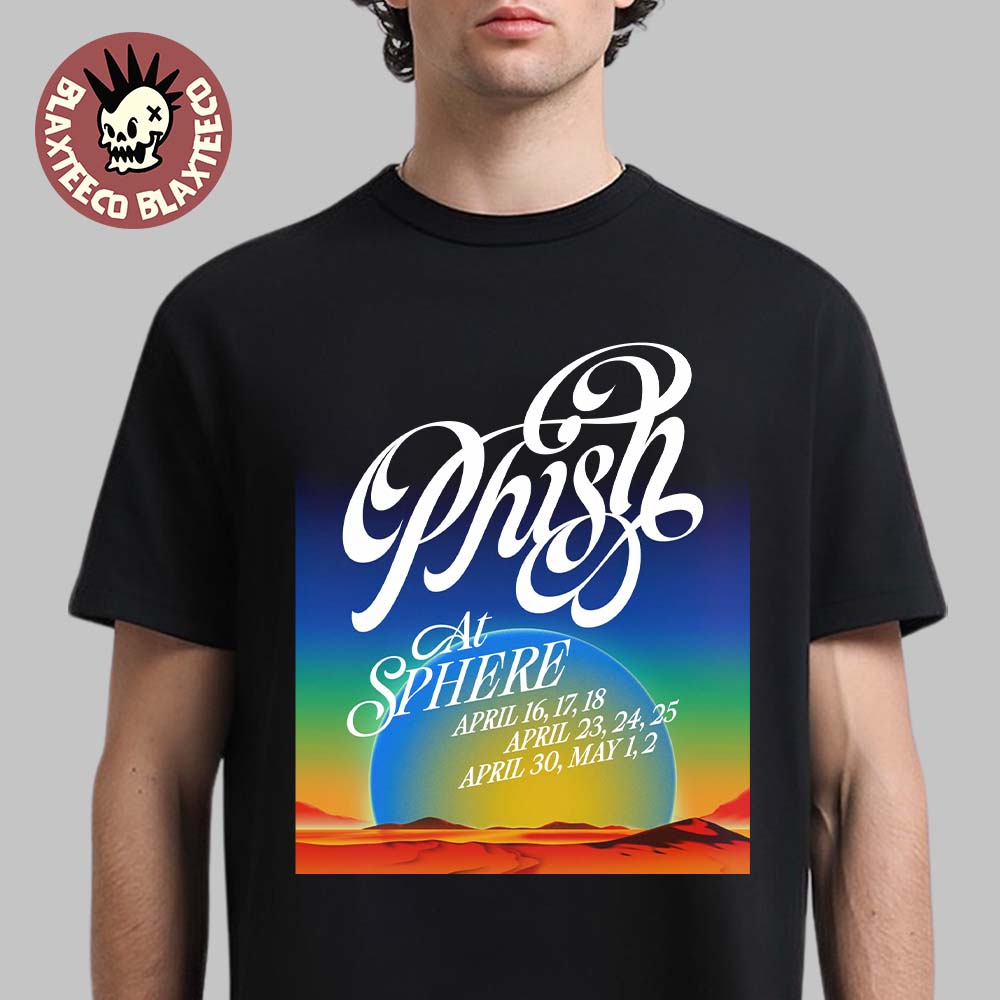 Phish Live At Sphere Las Vegas 2026 On April And May 9 Shows T-Shirt