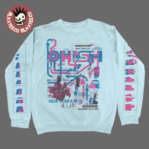 Phish New Year’s Run 2025 Merch In New York City At Madison Square Garden On December 28-31 2025 Long Sleeve T-Shirt
