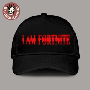 Playboi Carti X Fortnite I Am Fortnite Slogan Logo Classic Cap Hat Snapback
