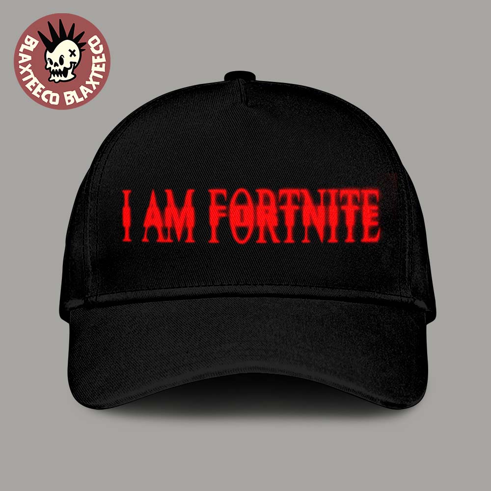 Playboi Carti X Fortnite I Am Fortnite Slogan Logo Classic Cap Hat Snapback Playboi Carti X Fortnite I Am Fortnite Slogan Logo Classic Cap Hat Snapback