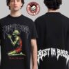 Praiseche Rest In Bass Cross T-Shirt